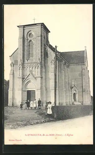 AK St-Evroult-N.-D.-du-Bois, L`Église