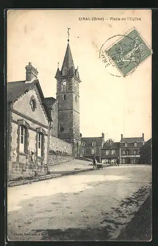 AK Ciral, Place de l`Eglise