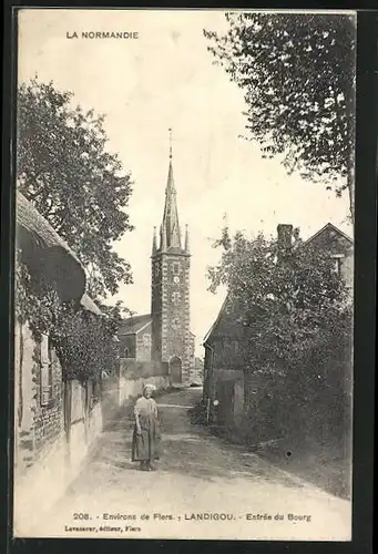 AK Landigour, Entree du Bourg