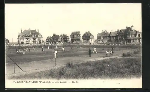 AK Hardelot-Plage, Les Tennis, Tennisplätze