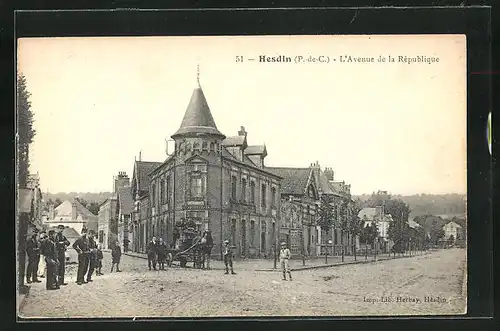 AK Hesdin, L`Avenue de la République