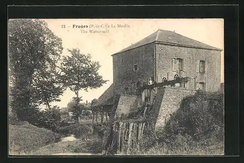 AK Fruges, Le Moulin, Wassermühle
