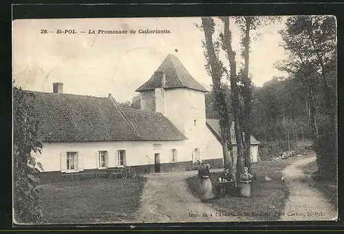 AK St-Pol, La Promenade de Catherinette