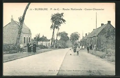 AK Burbure, Route Nationale - Coron-Chaussier