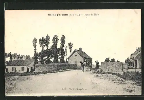 AK Saint-Folquin, Pont du Halot