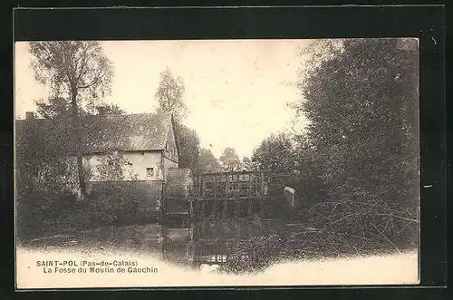 AK Saint-Pol, la Fosse du Moulin de Gauchin