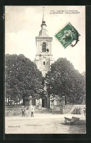 AK Hallicourt, Eglises des Environs de Bethune