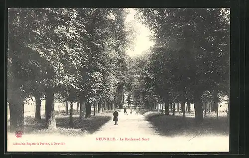 AK Neuville, le Boulevard Nord