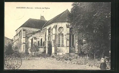 AK Margerie, l'Abside de l'Eglise