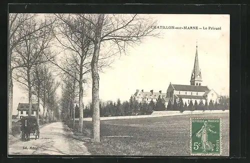 AK Chatillon-sur-Marne, Le Prieure