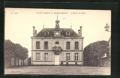 AK Saint-Remy-en-Bouzemont, l'Hotel de Ville