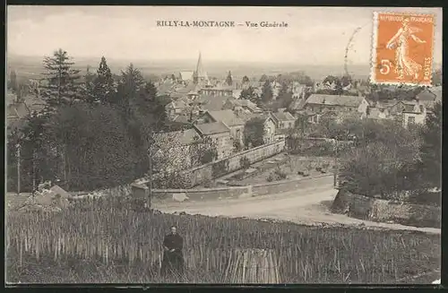 AK Rilly-la-Montagne, Vue Generale