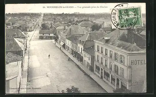 AK Mourmelon-le-Grand, Vue générale prise du Clocher