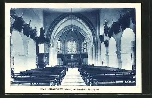 AK Chaumuzy, Interieur de l`Eglise