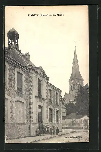 AK Juvigny, la Mairie