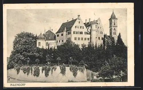 AK Aulendorf, Ansicht vom Schloss