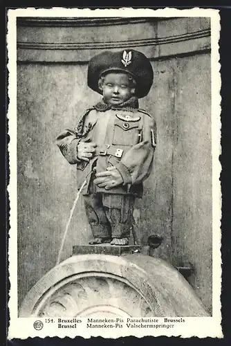 AK Brüssel, Manneken-Pis Parachutiste