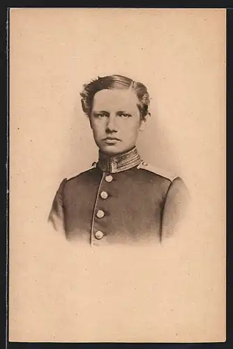 AK Berlin, Paul von Hindenburg als Kadetten-Selektaner 1865