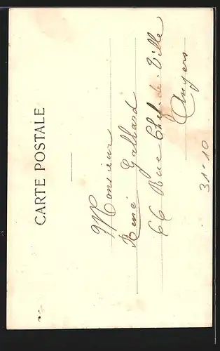 AK Dame mit Harfe, La Musique à travers les Ages