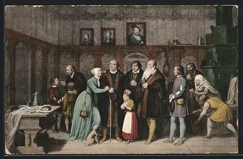 AK Wittenberg, Luther`s Abschied im Jahre 1546