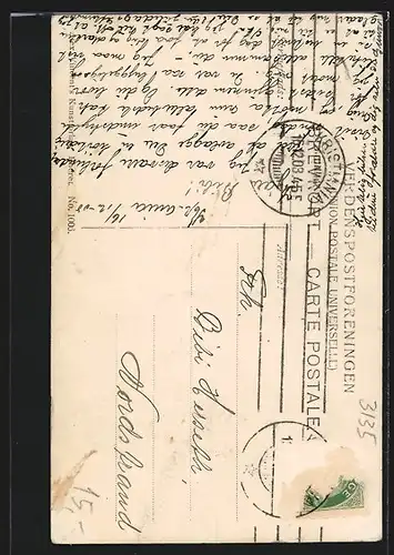 AK Musée de Versailles, portrait de Napoléon Ier, dessin d'Isabey