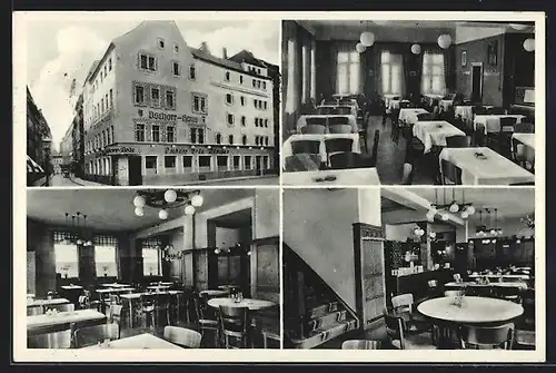 AK Dresden, Gasthaus Pschorr-Bräu, Schreibergasse 19-21