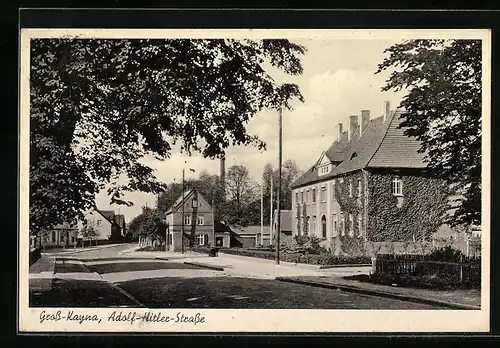 AK Grosskayna, Blick in die  Strasse