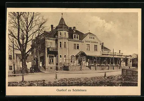 AK Schönborn, Gasthof Schönborn, Bes. Paul Schuster