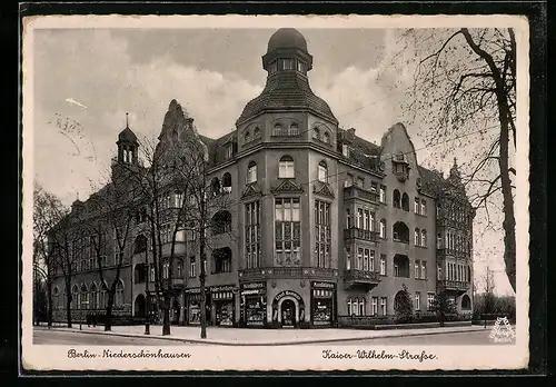 AK Berlin-Niederschönhausen, Kaiser-Wilhelm-Strasse