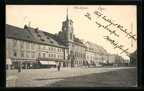 AK Eger, Marktplatz