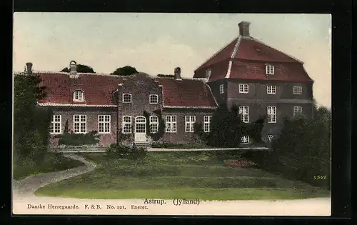 AK Astrup, Jylland, Landhaus