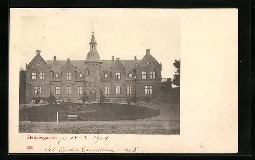 AK Stensbygaard, Fassade des Landschlosses