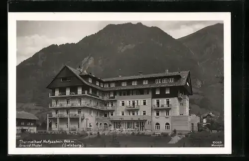 AK Hofgastein, Thermalbad, Grand Hotel