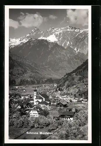 AK Schruns Montafon, Ortstotale mit der Kirche