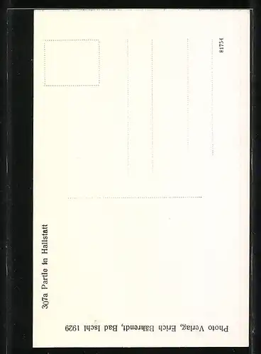 AK Hallstatt, Ortspartie