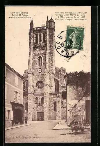 AK Condom, Eglise St-Pierre, facade