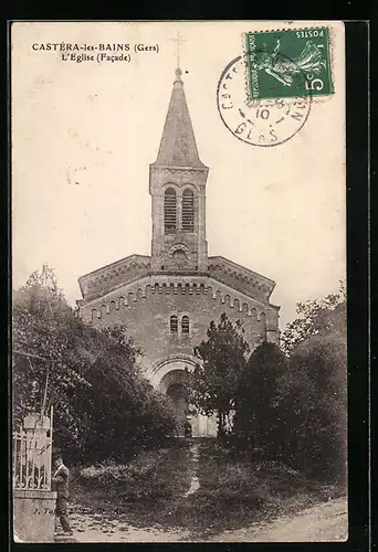 AK Castera-la-Bains, L`Eglise, Facade
