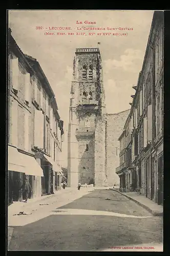 AK Lectoure, La Cathedrale Saint-Gervais