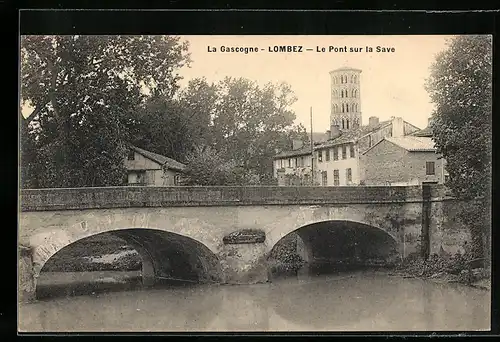 AK Lombez, Le Pont sur la Save, La Gascogne