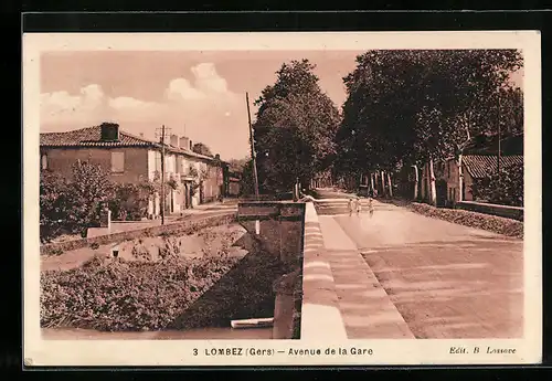 AK Lombez, Avenue de la Gare