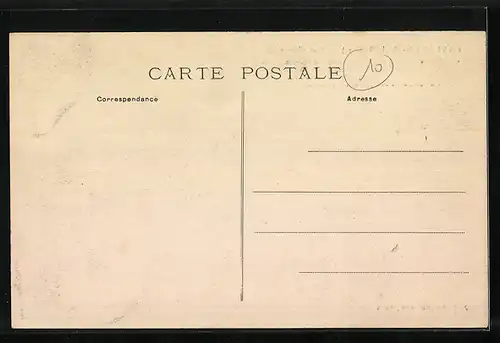 AK Castera-les-Bains, Vue d`ensemble