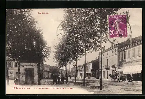 AK Samatan, La Promenade, Avenue de Lombez