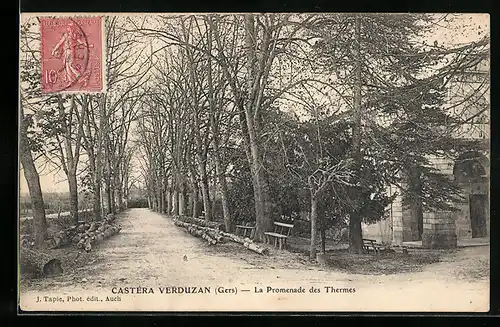 AK Castera Verduzan, la Promenade des Thermes