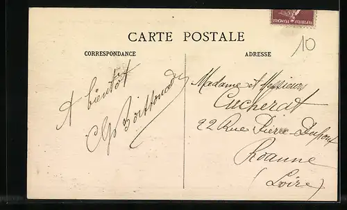 AK Castelnau-D`Auzan, Les Promenades