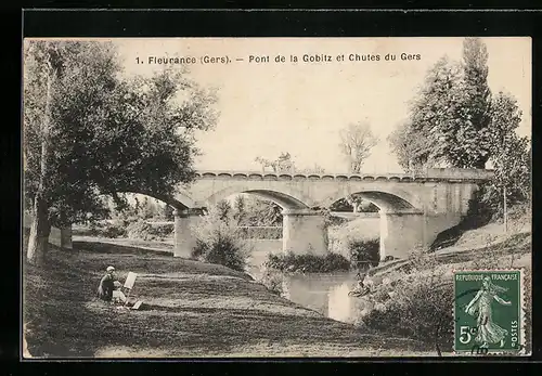 AK Fleurance, Pont de la Gobitz et Chutes du Gers