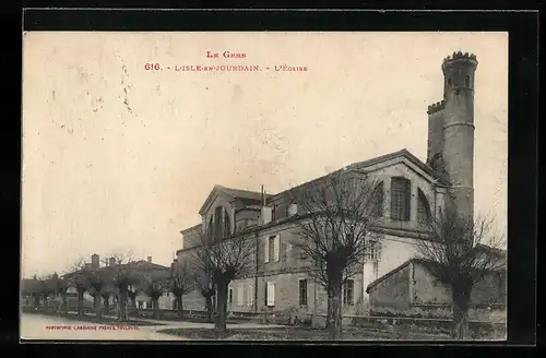 AK L`Isle-en-Jourdain, L`Eglise