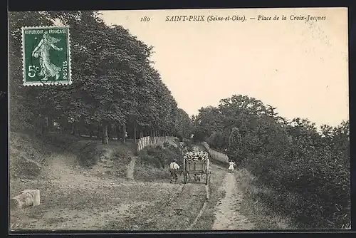 AK Saint-Prix, Place de la Croix-Jacques