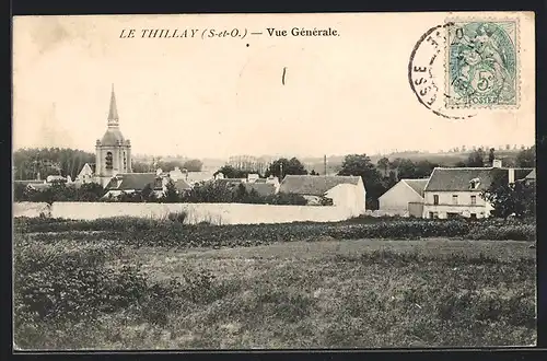 AK Le Thillay, Vue Generale