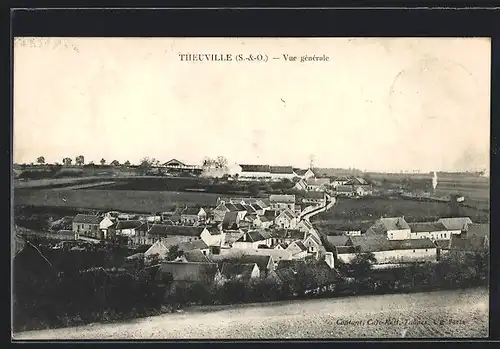 AK Theuville, Vue générale