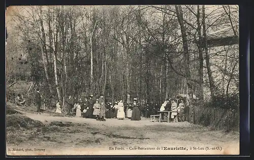 AK St-Leu, En Forêt, Cafe-Restaurant de l`Eauriette